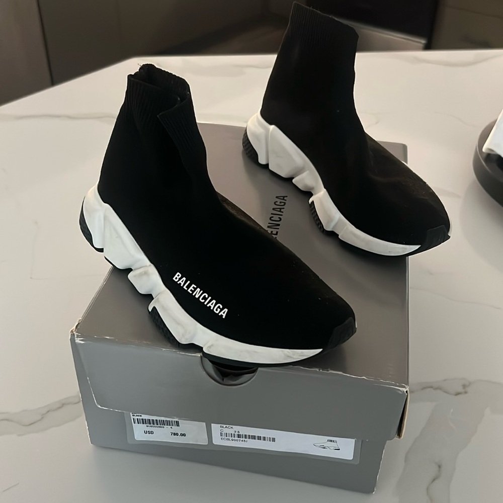 Balenciaga Speed Knit High Tops